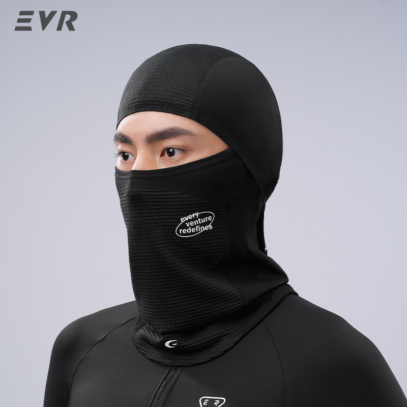 Motorcycle Gear For Woman - EVR 冬用ウールフェイスマスク ネックゲイター 防風 保温 通気性